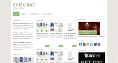 Desktop Screenshot of chieubac.info